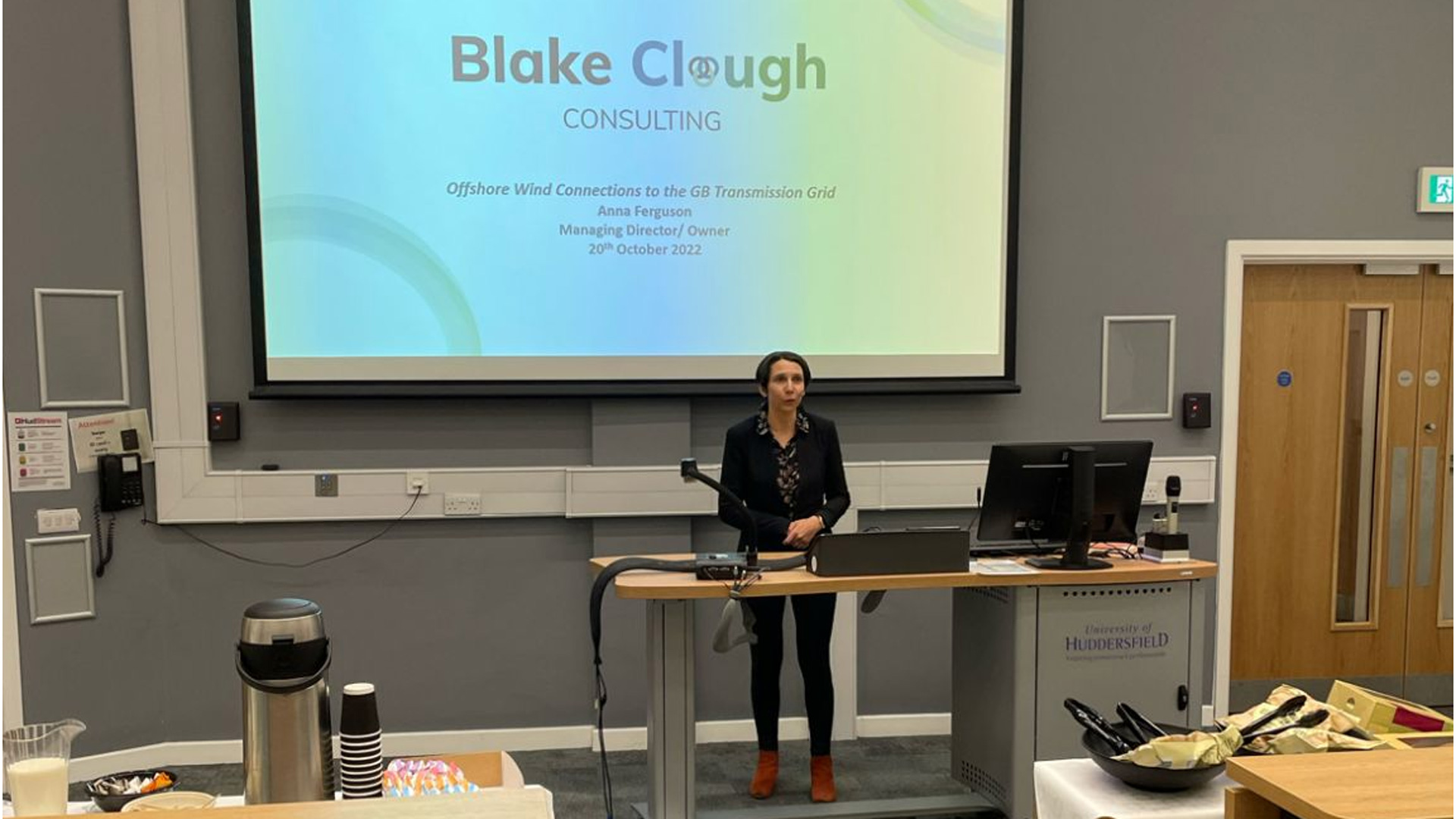 Blake Clough At Huddersfield University